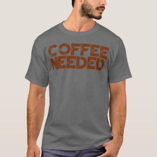 Camiseta Café Necessário retrô