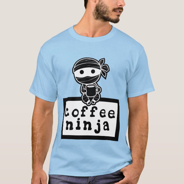 Camiseta Café Ninja (Frente)