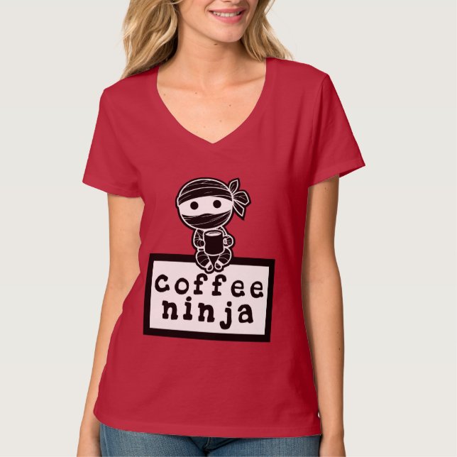 Camiseta Café Ninja (Frente)