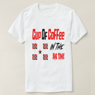 Camiseta Café no grande momento