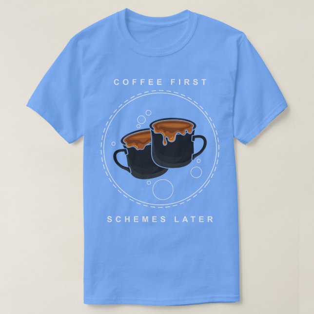 Camiseta Café no Trabalho 2 (Frente do Design)