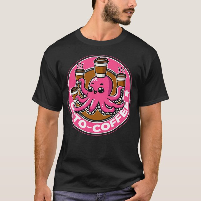 Camiseta Café Octopus (Frente)