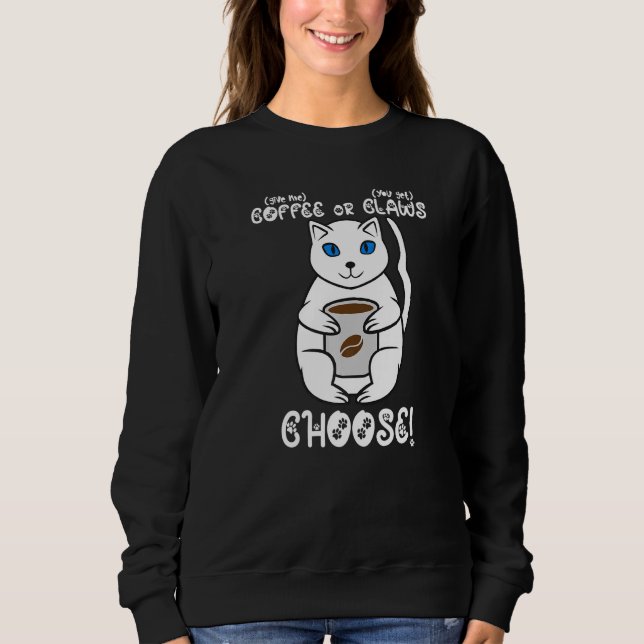 Camiseta Café Ou Gato De Células (Frente)