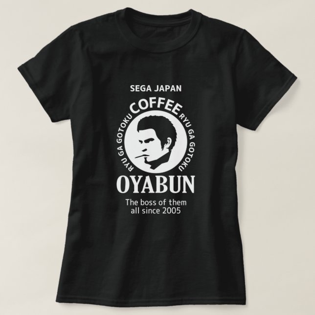 Camiseta Café Oyabun (Frente do Design)
