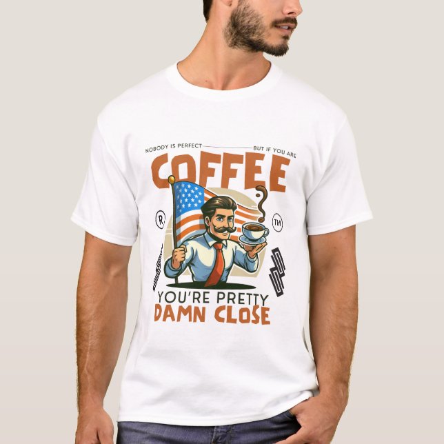 Camiseta Café perfeito (Frente)