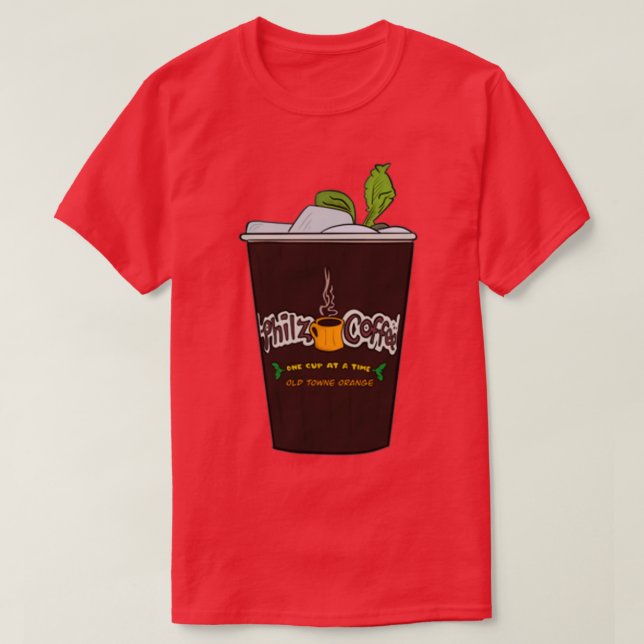 Camiseta Café Philz  (Frente do Design)