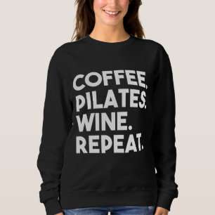 Camiseta Café Pilata Vinho Repete Pilatos Engraçados
