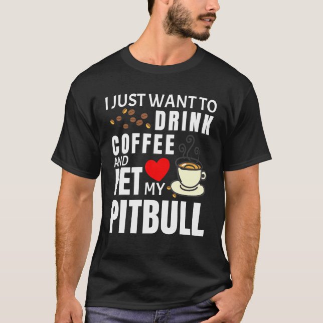 Camiseta Café Pitbull (Frente)