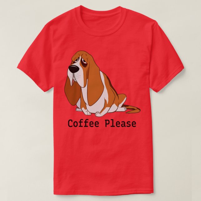 Camiseta Café por favor1 (Frente do Design)