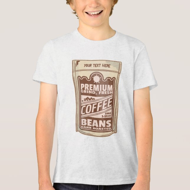 Camiseta Café Premium comida café Barista (Frente)