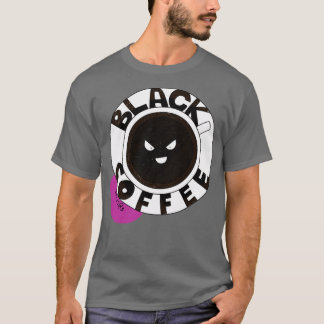 Camiseta Café preto negro preto preto