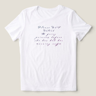 Camiseta Café Princesa Fada