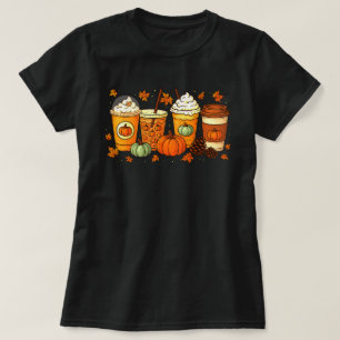 Camiseta Café Pumpkin Latino Spice Café Fall Season