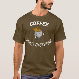 Camiseta Café resolve tudo 1