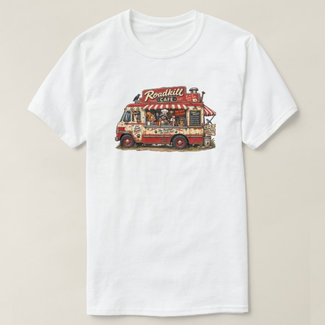 Camiseta Café Road Kill (Frente do Design)