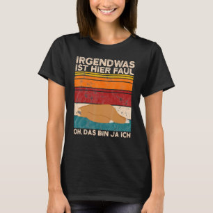Camiseta Café Sloth Algo Está Aqui Faul Da Caixa Ja
