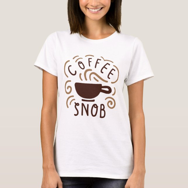 Camiseta Café Snob (Frente)