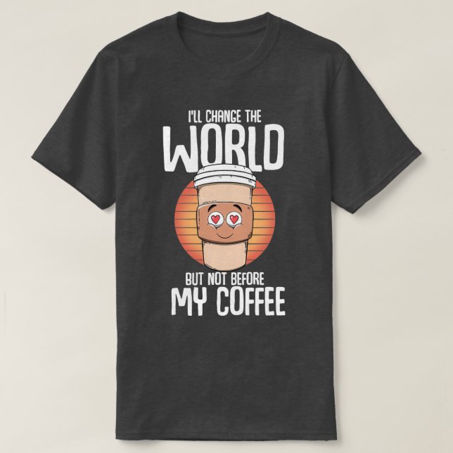 Camiseta Café - Sobrecarga 5 (Frente do Design)