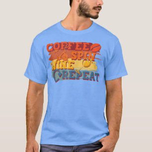 Camiseta Café Spin Wine Repetir Malhação Ciclista Vintage G