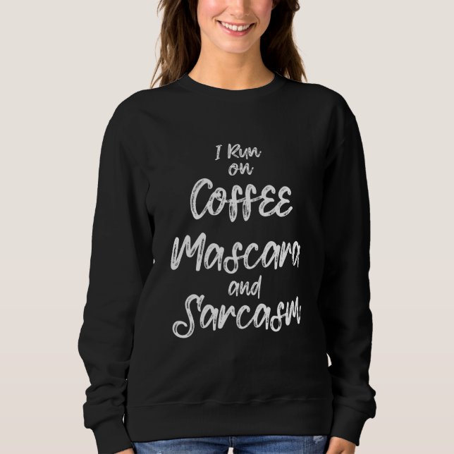 Camiseta Café T Graphic Eu Executo Em Máscara De Café E Sar (Frente)
