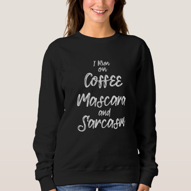 Camiseta Café T Graphic Eu Executo Em Máscara De Café E Sar (Frente)