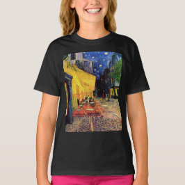 Camiseta Café Terrace à noite por Vincent van Gogh