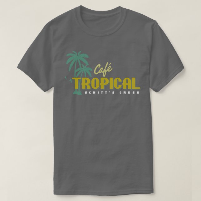Camiseta Café Tropical (Frente do Design)