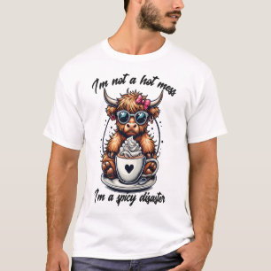 Camiseta Café Vaca das Terras Altas Png, Café Vaca Png