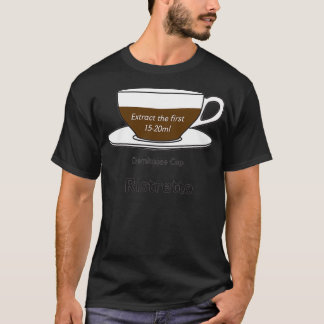Camiseta Café Viciado em Ristretto sem fundo