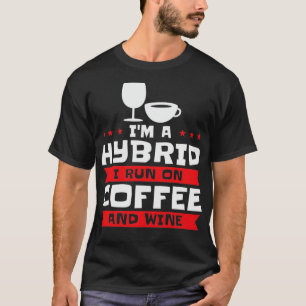 Camiseta Café Vinho Álcool Híbrido Viciado em Café2