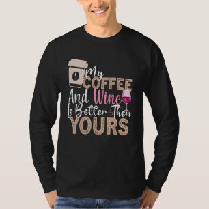 Camiseta Café Vinho Cota Barista Vinho Legal Café 23