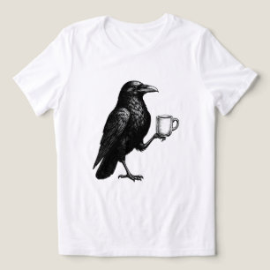 Camiseta Café Vintage Raven
