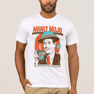 Camiseta Café viril de Mojo