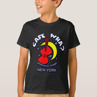 Camiseta Cafe Wha The New York City Folk Music Scene 