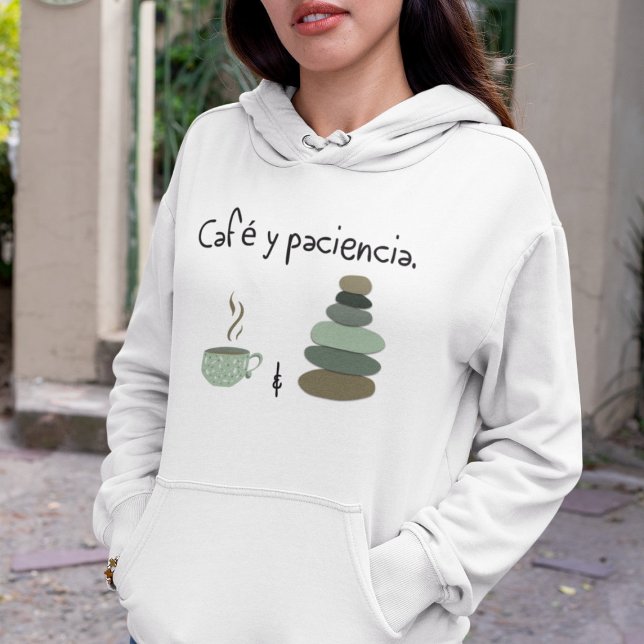 Camiseta Café y Paciencia - Coffee and Patience (Criador carregado)