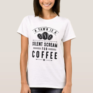 Camiseta Café Yawn