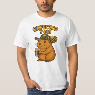 Camiseta Cafecito e cui
