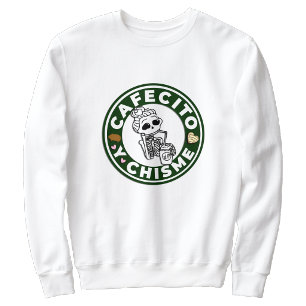 Camiseta Cafecito e Fofoca Pão doce Mexicano