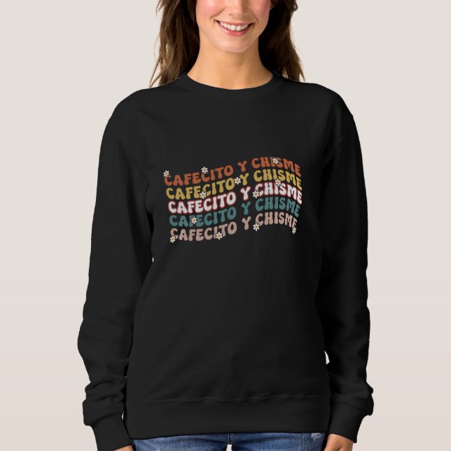Camiseta Cafecito Y Chisme Latino Café (Frente)