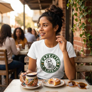 Camiseta Cafecito y Chisme Pan dulce Mexicano