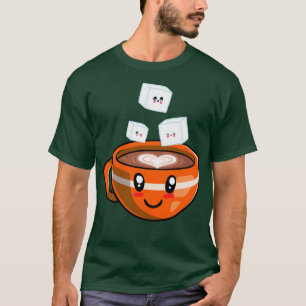 Camiseta Cafeína Cafeína Caf Espresso Cappuccino 16