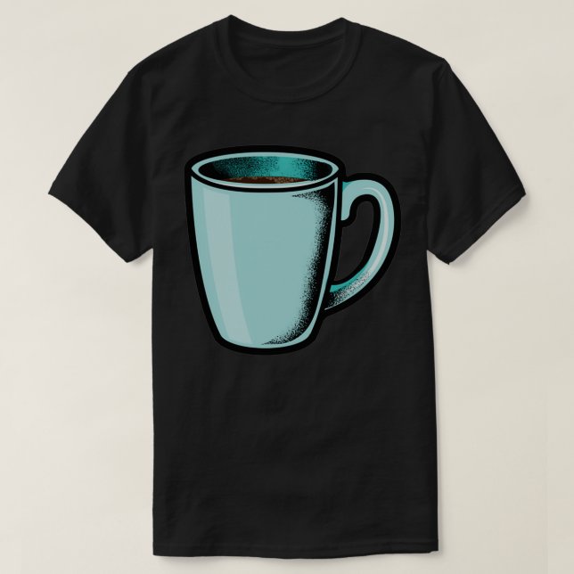 Camiseta Cafeína Cafeína Caf Espresso Cappuccino 17 (Frente do Design)