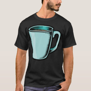 Camiseta Cafeína Cafeína Caf Espresso Cappuccino 17