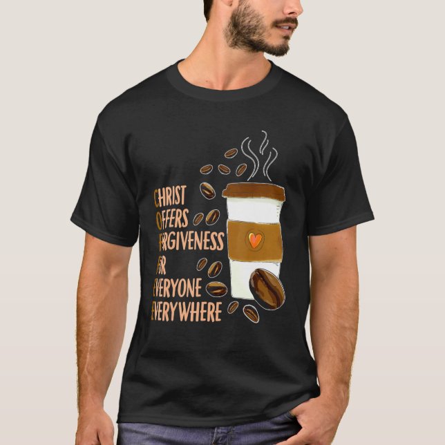 Camiseta Cafeína Cristã Cafeína Viciada em Cafeína (Frente)