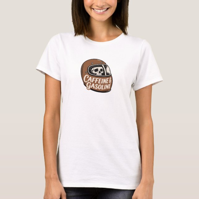 CAMISETA CAFEÍNA & GASOLINA (Frente)