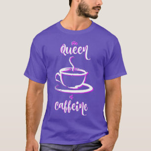 Camiseta Cafeine Viciada em Café Shirts Caffeine