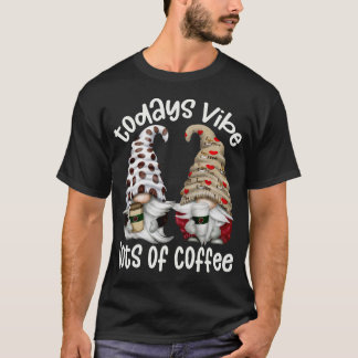Camiseta Cafeteria Engraçado Muitos Gnomos De Café
