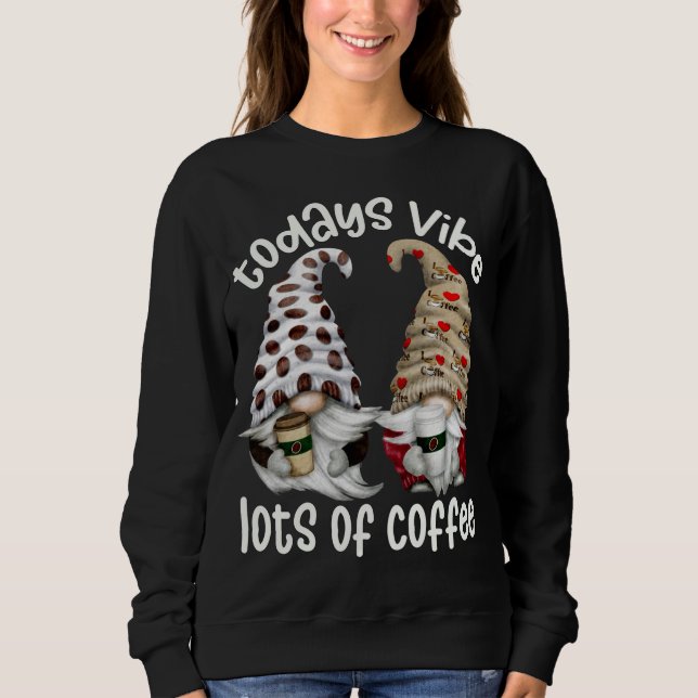 Camiseta Cafeteria Engraçado Muitos Gnomos De Café (Frente)
