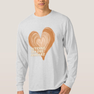 Camiseta Caffeine Culture Comfort Hoodie Viciado em Café
