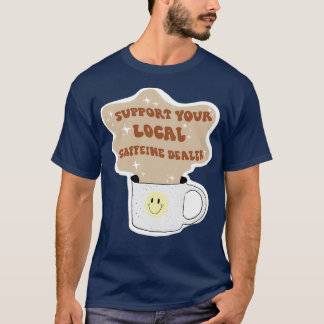 Camiseta Caffeine Dealer Sticker